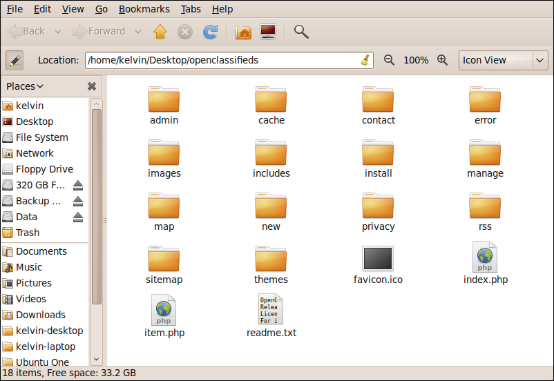 Screenshot-openclassifieds - File Browser Screenshot-openclassifieds - File Browser
